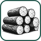 Wood Logs (Rubber, Meranti, Acacia, Albasia, etc)